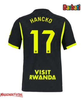 Atletico Madrid David Hancko #17 Tricou Fotbal Replică 2026-27 Barbati Deplasare
